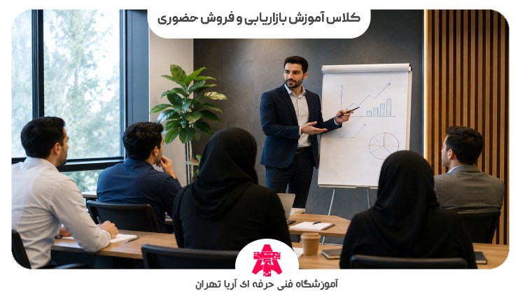 کلاس آموزش بازاریابی و فروش حضوری