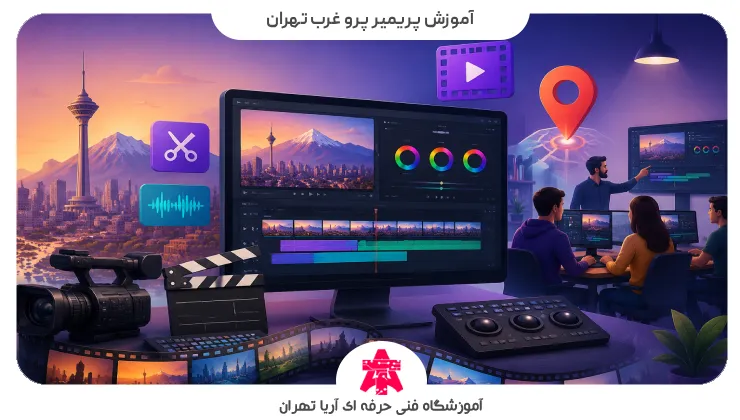 آموزش پریمیر پرو غرب تهران