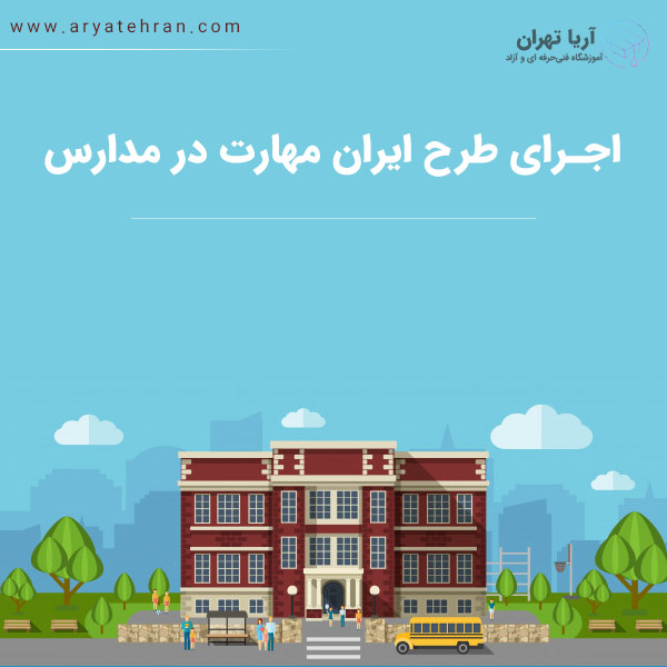 نظر مدارس مشمول طرح ایران مهارت در مورد آموزشگاه آریا تهران