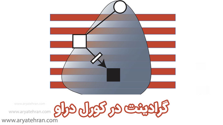 انواع گرادینت در کورل