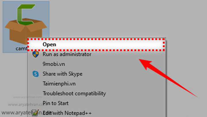 تغییر زبان نرم افزار کمتازیا
