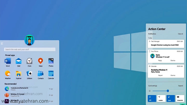 تغییرات جدید ویندوز 11