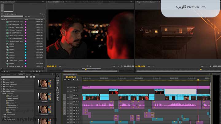 کاربرد Premiere Pro