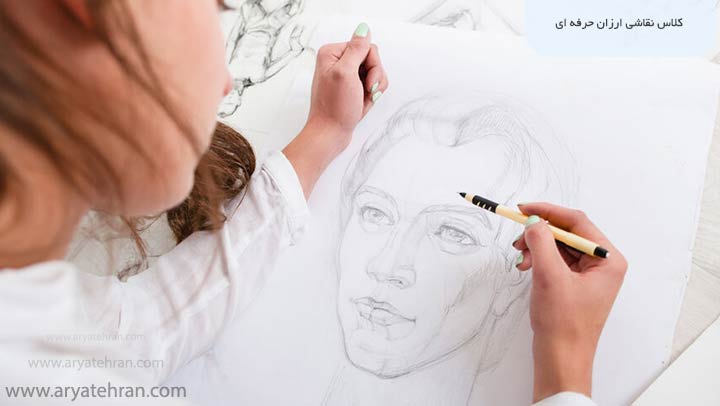 کلاس نقاشی ارزان و حرفه ای