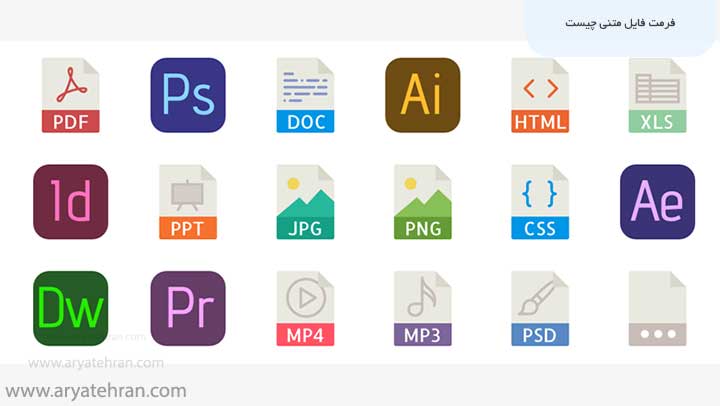 فرمت فایل متنی چیست