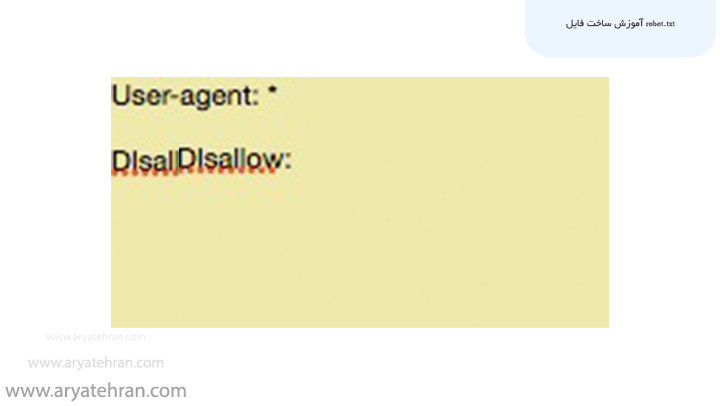 آموزش ساخت فایل robot.txt