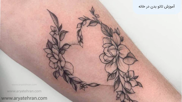 آموزش تاتو بدن در خانه