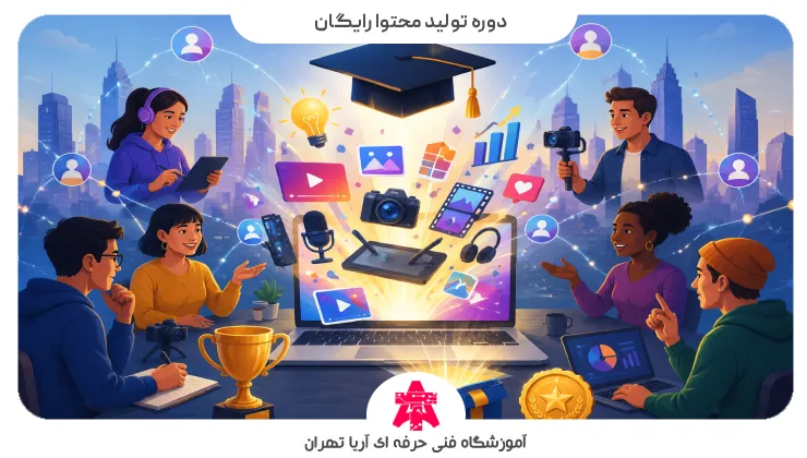 دوره تولید محتوا رایگان
