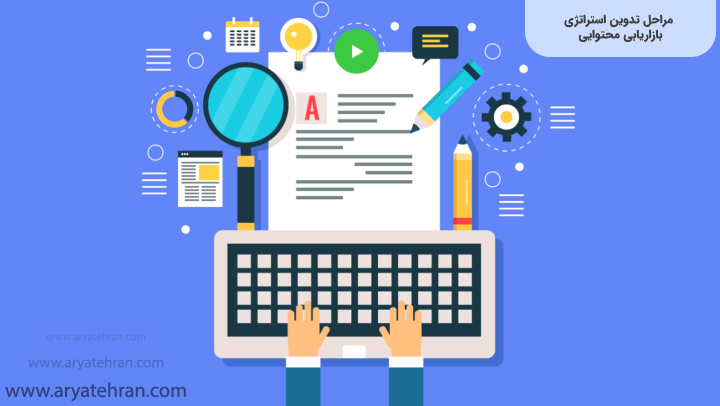 مراحل تدوین استراتژی بازاریابی محتوایی