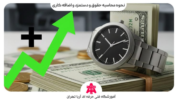 نحوه محاسبه حقوق و دستمزد و اضافه کاری