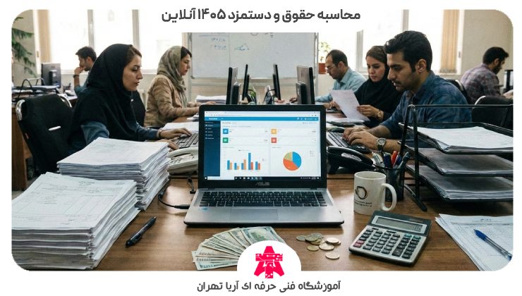 محاسبه حقوق و دستمزد 1405 آنلاین