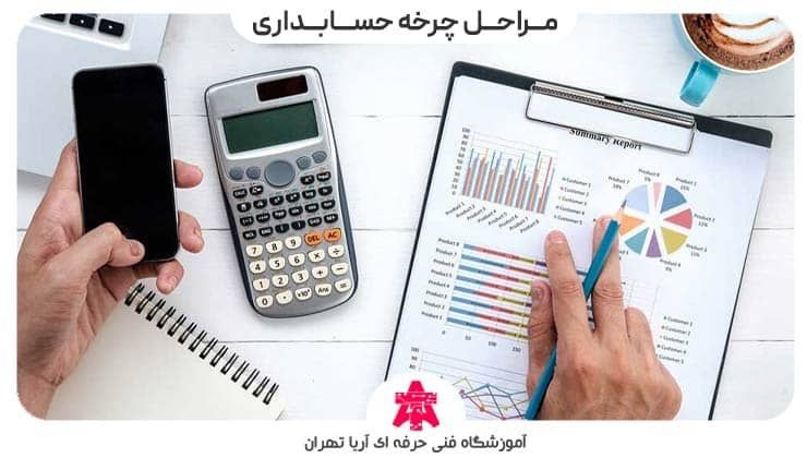 مراحل چرخه حسابداری