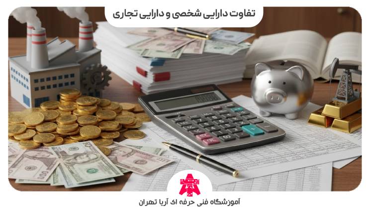 تفاوت دارایی شخصی و دارایی تجاری