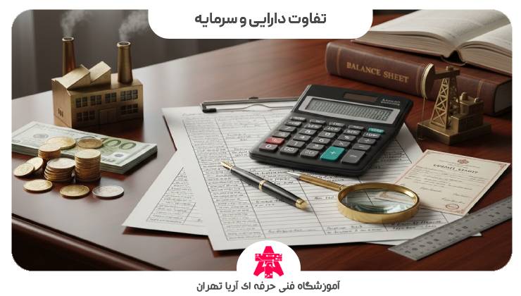 تفاوت دارایی و سرمایه