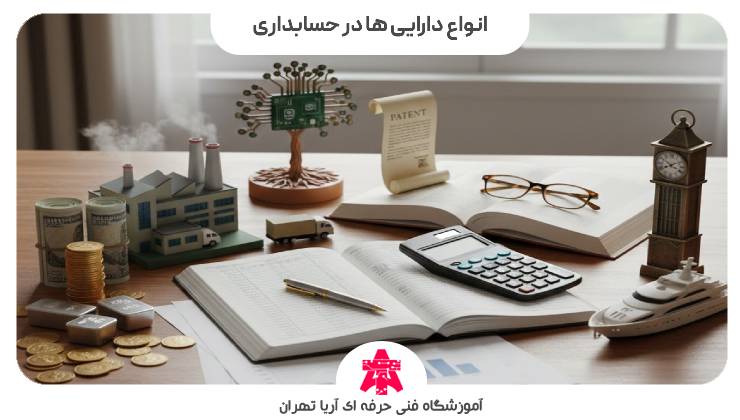 انواع دارایی ها در حسابداری