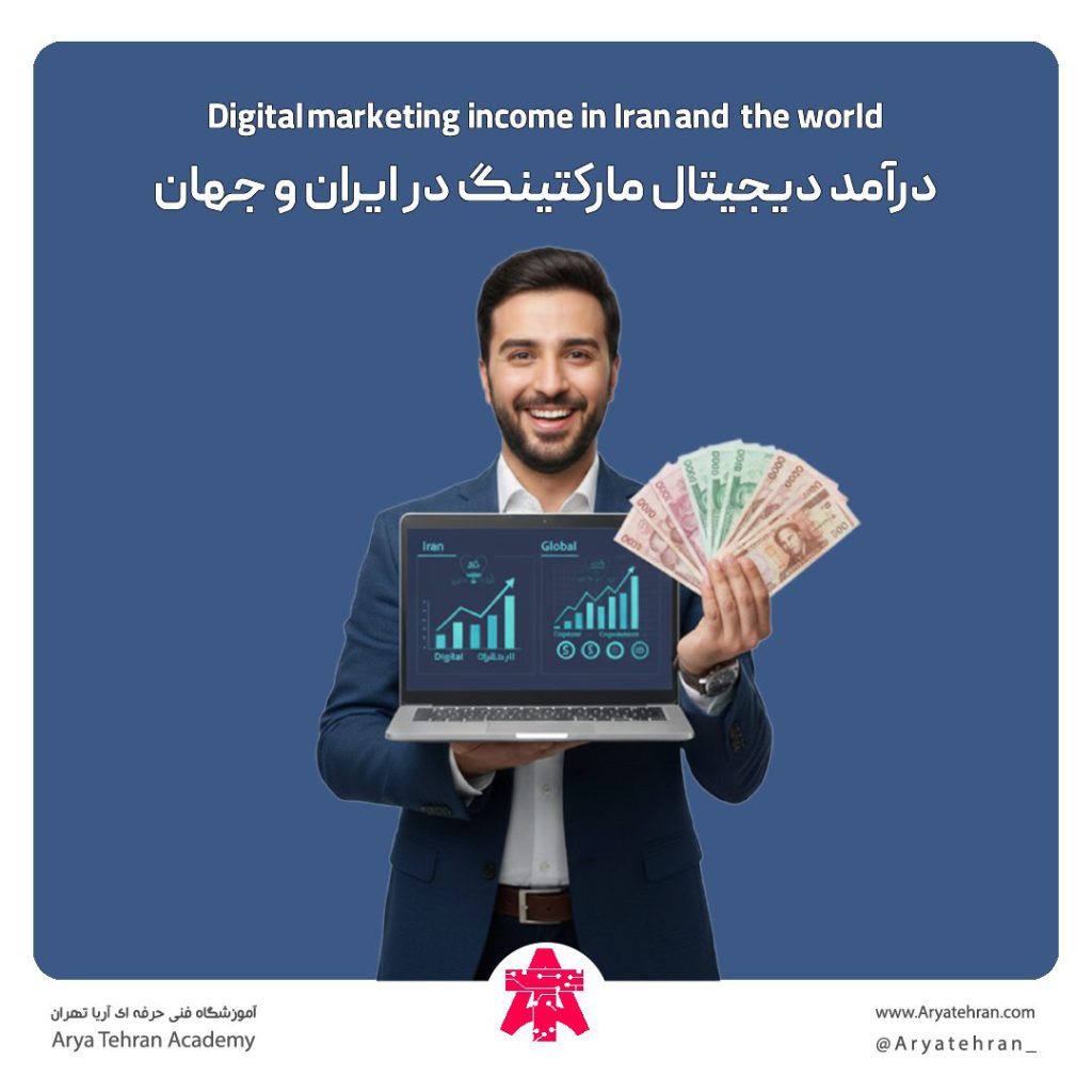 درآمد دیجیتال مارکتینگ در ایران و جهان