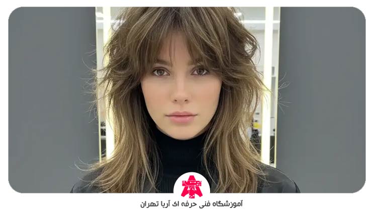 عکس مدل موی ولف کات