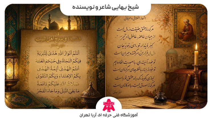 شیخ بهایی شاعر و نویسنده