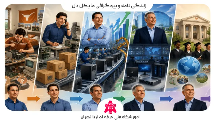 زندگی نامه و بیو گرافی جامع مایکل دل