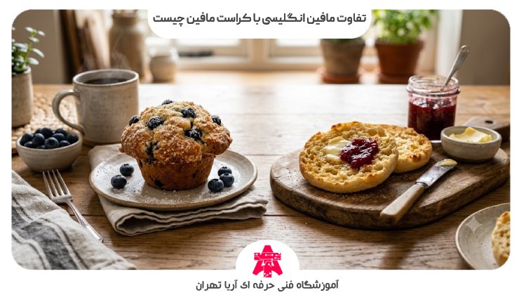 تفاوت مافین انگلیسی با کراست مافین چیست