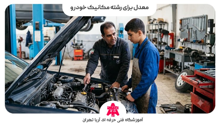 معدل برای رشته مکانیک خودرو