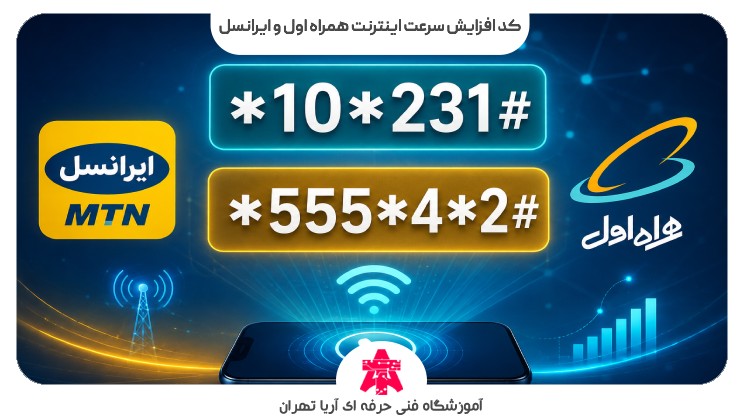کد افزایش سرعت اینترنت همراه اول و ایرانسل