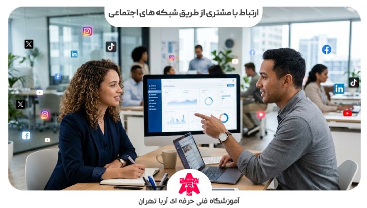 ارتباط با مشتری از طریق شبکه های اجتماعی