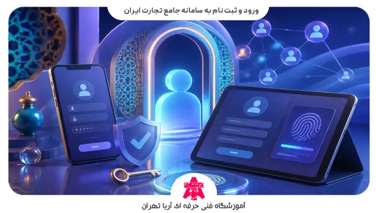 ورود و ثبت نام به سامانه جامع تجارت ایران